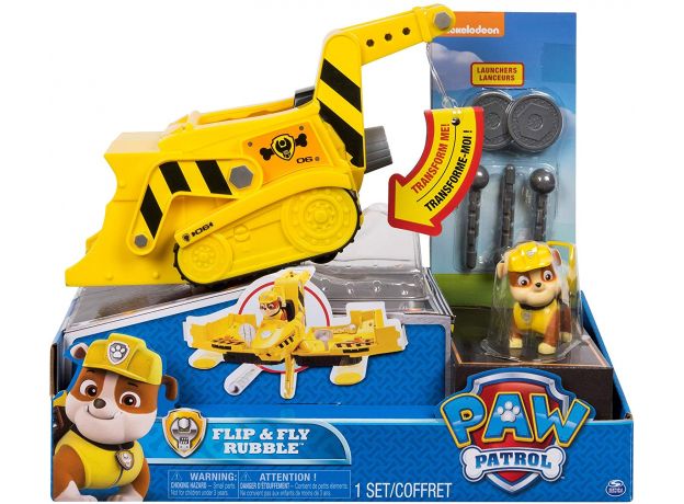 ماشین پرنده سگ های نگهبان پاپاترول Paw Patrol مدل رابل, image 