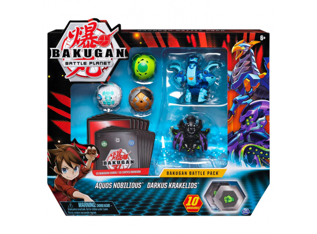 ست بازی نبرد باکوگان (Bakugan) مدل Aquos Nobilious, image 