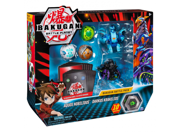 ست بازی نبرد باکوگان (Bakugan) مدل Aquos Nobilious, image 2