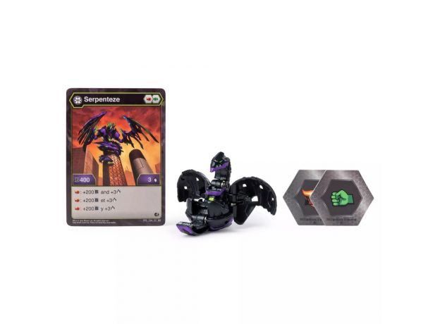 پک تکی بازی نبرد باکوگان (Bakugan) مدل Darkus Serpenteze, image 4