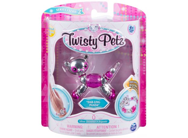 پک تکی دستبند درخشان Twisty Petz مدل Dar-Ling Panda, image 