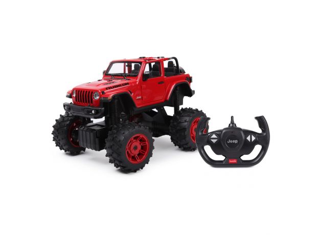 ماشین کنترلی آفرودی Jeep Wrangler JL قرمز راستار با مقیاس 1:14, تنوع: 79410-Red, image 