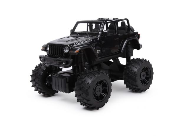 ماشین کنترلی آفرودی Jeep Wrangler JL مشکی راستار با مقیاس 1:14, تنوع: 79410-Black, image 3