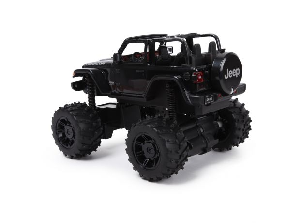 ماشین کنترلی آفرودی Jeep Wrangler JL مشکی راستار با مقیاس 1:14, تنوع: 79410-Black, image 4