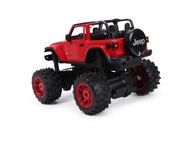 ماشین کنترلی آفرودی Jeep Wrangler JL قرمز راستار با مقیاس 1:14, تنوع: 79410-Red, image 4