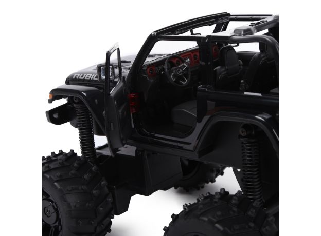 ماشین کنترلی آفرودی Jeep Wrangler JL مشکی راستار با مقیاس 1:14, تنوع: 79410-Black, image 5