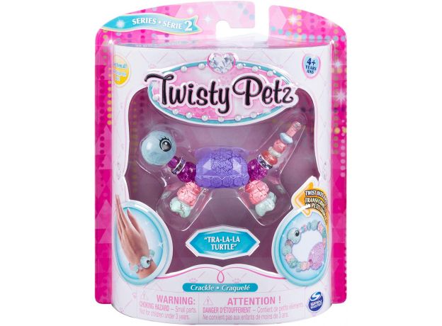 پک تکی دستبند درخشان Twisty Petz مدل Tra-la-la Turtle, image 