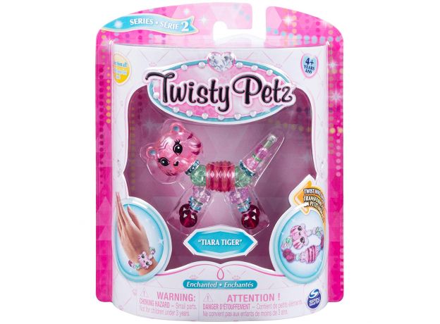 پک تکی دستبند درخشان Twisty Petz مدل Tiara Tiger, image 