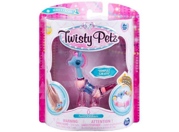 پک تکی دستبند درخشان Twisty Petz مدل Dimplez Giraffe, image 