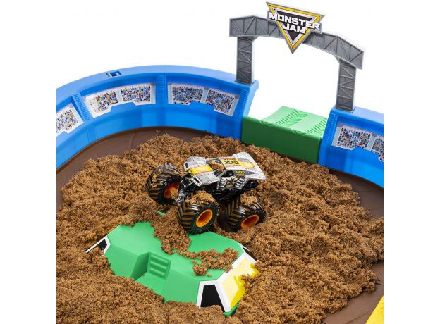 ست ماشین بازی Monster Jam Dirt همراه با Kinetic Sand, image 7
