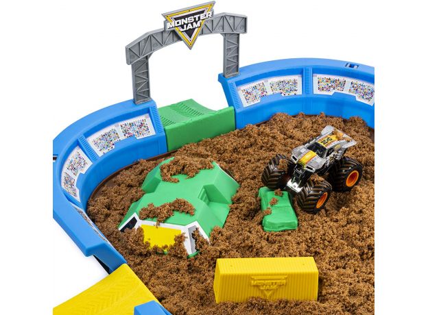 ست ماشین بازی Monster Jam Dirt همراه با Kinetic Sand, image 9