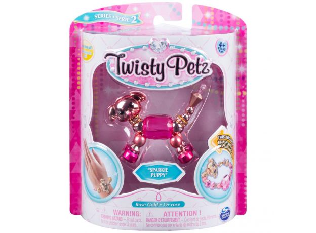 پک تکی دستبند درخشان Twisty Petz مدل Sparkle Puppy, image 