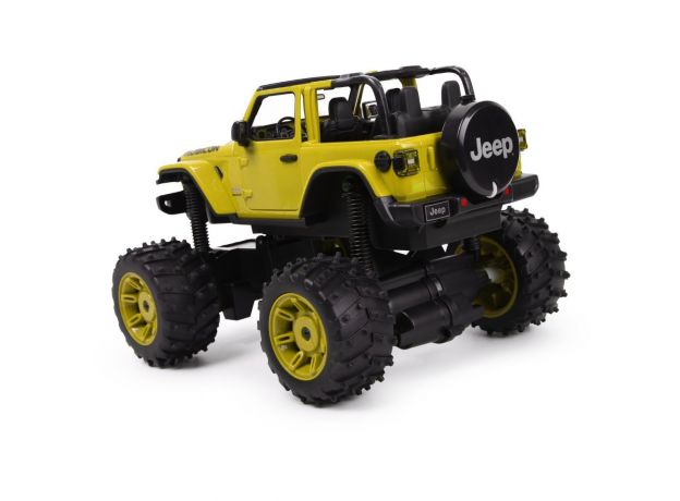 ماشین کنترلی آفرودی Jeep Wrangler JL زرد راستار با مقیاس 1:14, تنوع: 79410-Yellow, image 4