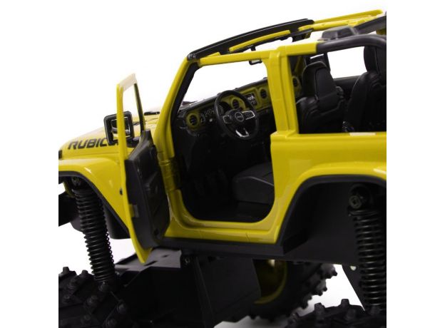 ماشین کنترلی آفرودی Jeep Wrangler JL زرد راستار با مقیاس 1:14, تنوع: 79410-Yellow, image 3