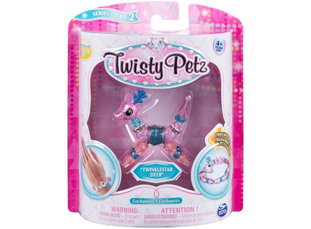 پک تکی دستبند درخشان Twisty Petz مدل Twinklestar Deer, image 