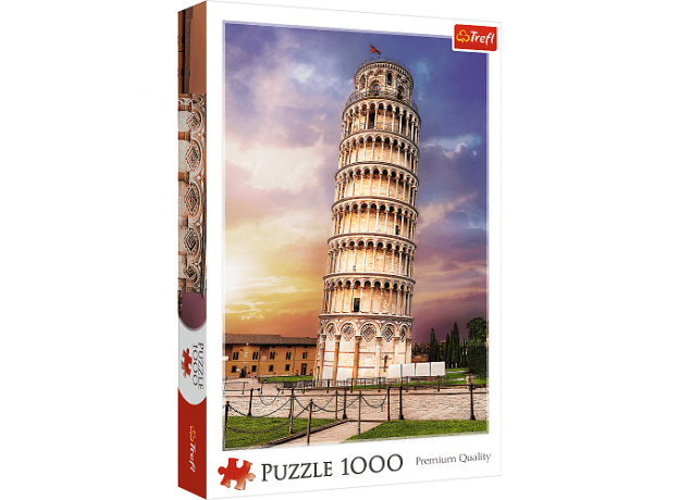 پازل 1000 تکه ترفل مدل برج پیزا, image 