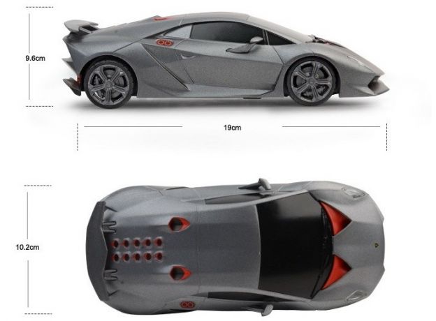 ماشین کنترلی لامبورگینی Sesto Elemento راستار با مقیاس 1:24, image 3