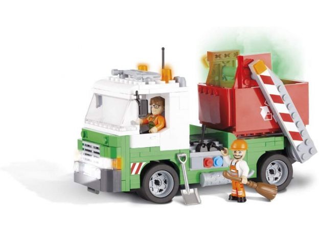 بلاک ساختنی کوبی مدل کامیون حمل زباله, image 3