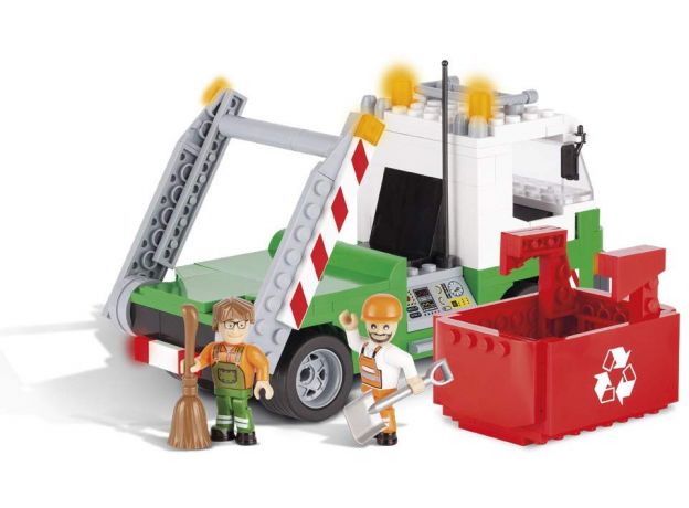 بلاک ساختنی کوبی مدل کامیون حمل زباله, image 4