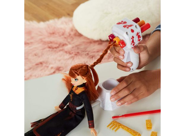 عروسک آنا به همراه دستگاه بافت مو, image 9