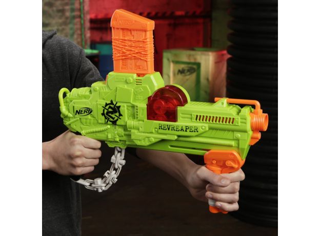 تفنگ نرف Nerf مدل Zombie RevReaper, image 3