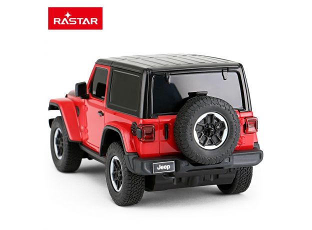 ماشین کنترلی جیپ Wrangler Rubicon قرمز راستار با مقیاس 1:24, تنوع: 79500-Red, image 3