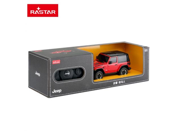 ماشین کنترلی جیپ Wrangler Rubicon قرمز راستار با مقیاس 1:24, تنوع: 79500-Red, image 5