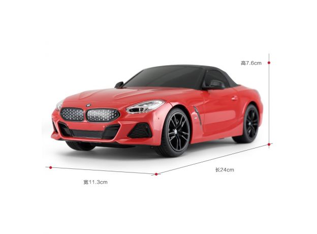 ماشین کنترلی BMW Z4 راستار با مقیاس 1:18 (قرمز), image 2