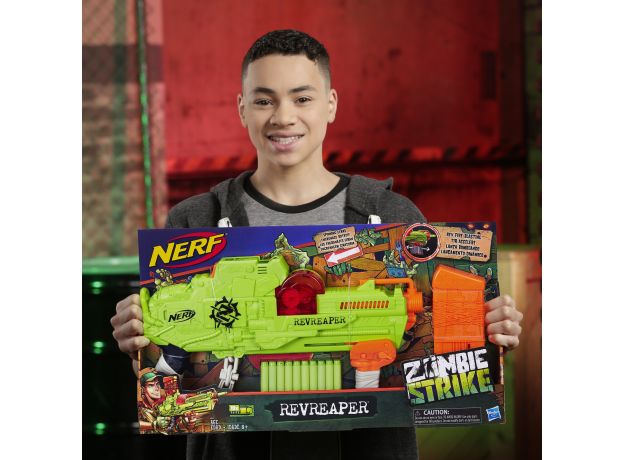 تفنگ نرف Nerf مدل Zombie RevReaper, image 4