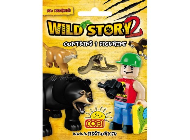 مینی فیگور شانسی کوبی مدل Wild Story, image 