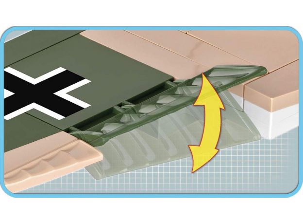 بلاک ساختنی کوبی مدل هواپیمای جنگنده Focke Wulf, image 9