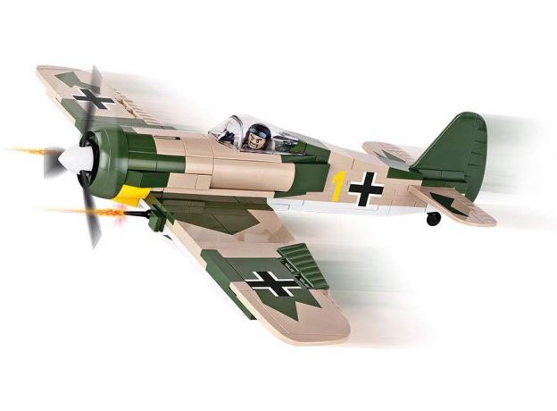 بلاک ساختنی کوبی مدل هواپیمای جنگنده Focke Wulf, image 4