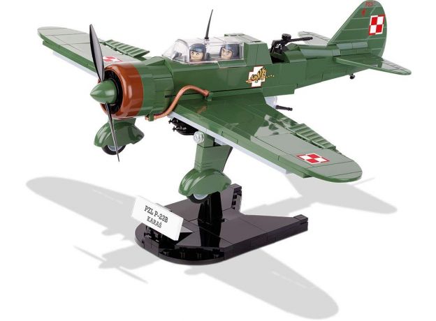 بلاک ساختنی کوبی مدل هواپیمای جنگنده PZL P-23B Karas, image 3