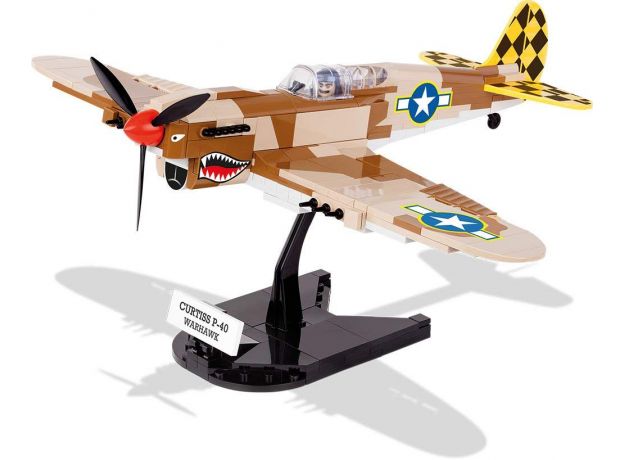بلاک ساختنی کوبی مدل هواپیمای جنگنده Curtiss P 40, image 2