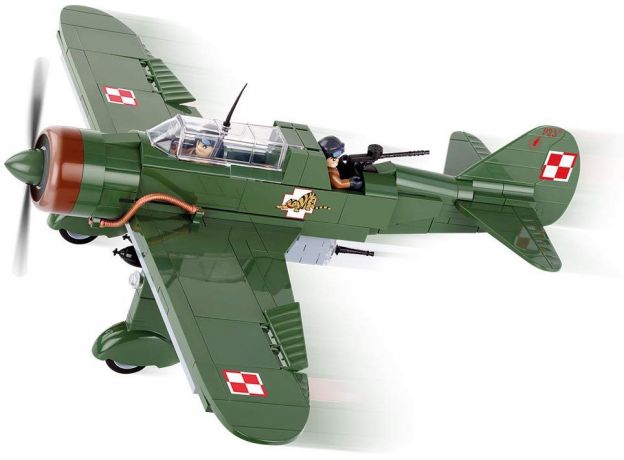 بلاک ساختنی کوبی مدل هواپیمای جنگنده PZL P-23B Karas, image 4