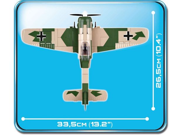 بلاک ساختنی کوبی مدل هواپیمای جنگنده Focke Wulf, image 7