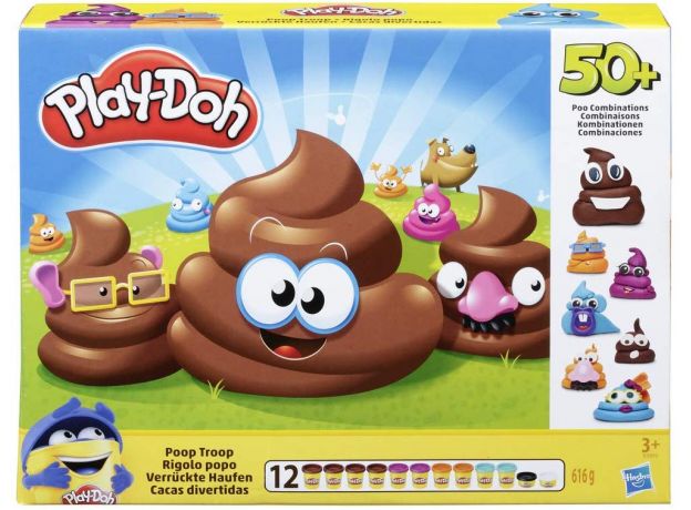 ست خمیربازی Poop Troop Play Doh, image 