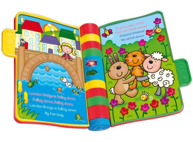 کتاب موزیکال Vtech مدل Nursery Rhymes Book, image 3