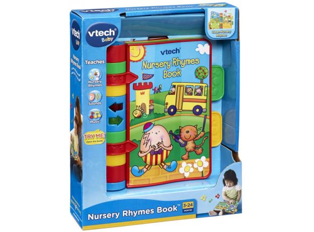 کتاب موزیکال Vtech مدل Nursery Rhymes Book, image 