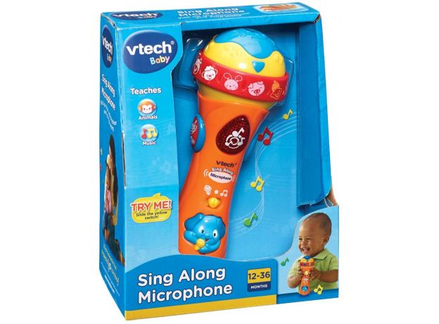 میکروفون آموزشی Vtech نارنجی, image 