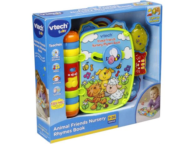 کتاب موزیکال Vtech مدل Nursery Rhymes Book, image 