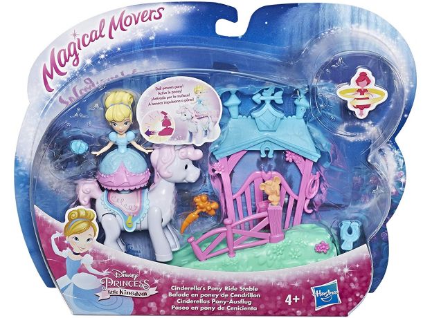 ست بازی سیندرلا به همراه اصطبل اسب مدل Magical Movers, image 