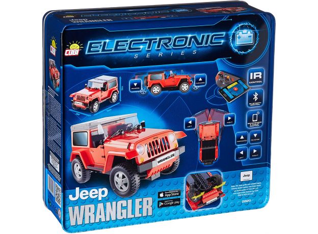 بلاک ساختنی کوبی مدل ماشین کنترلی جیپ Jeep Wrangler, image 2