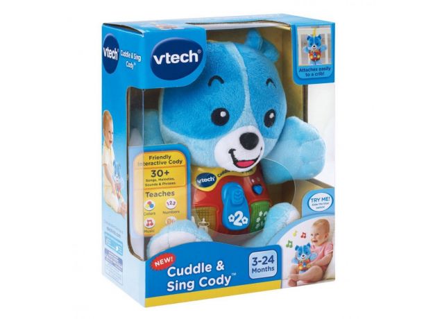 خرس موزیکال Vtech آبی, image 