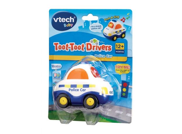 ماشین پلیس موزیکال Toot Toot Vtech, image 