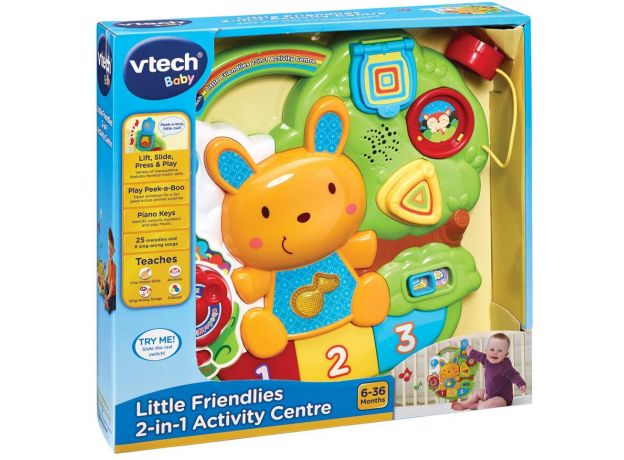 آویز تخت خرگوشی موزیکال Vtech, image 