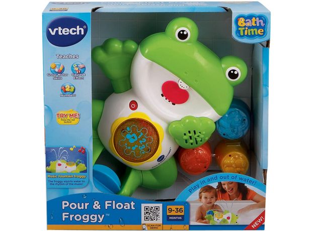 قورباغه موزیکال حمومی Vtech, image 