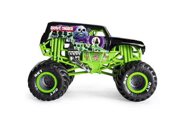 ماشین Monster Jam مدل Grave Digger با مقیاس 1:24, image 3