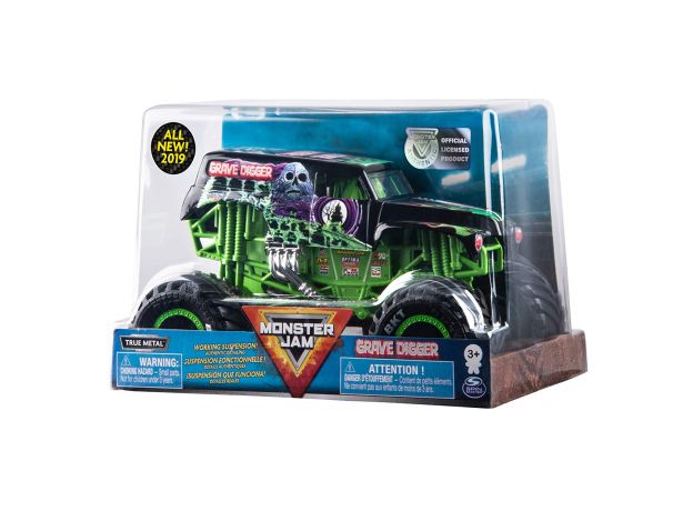 ماشین Monster Jam مدل Grave Digger با مقیاس 1:24, image 2