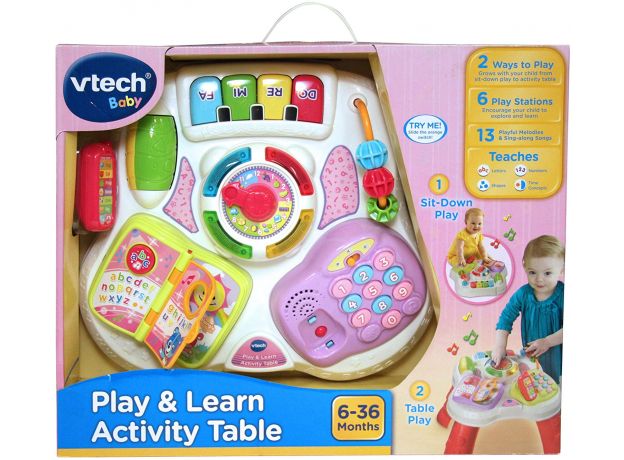 میز بازی آموزشی Vtech صورتی, تنوع: 148053VT-Pink, image 